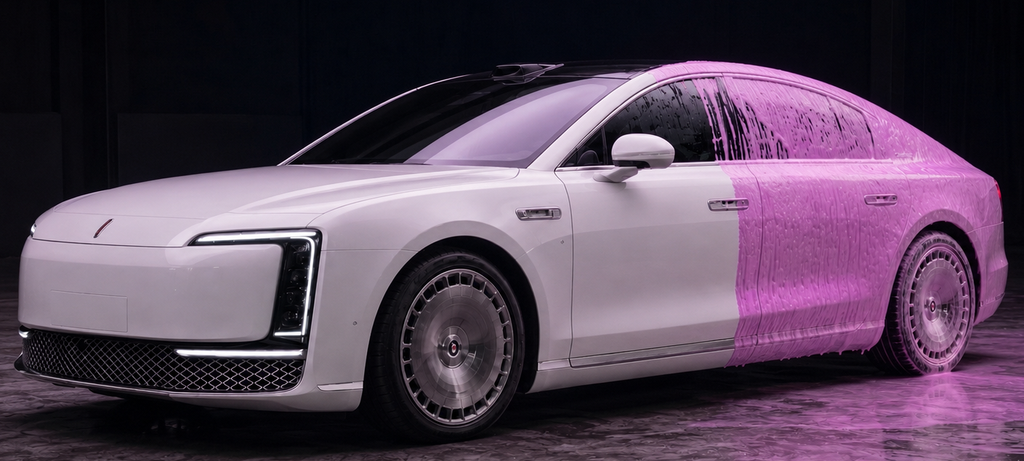 Чистый автомобиль за минуты